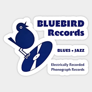 Bluebird Records Sticker